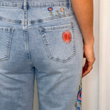 JEANS BORDADOS BLORES