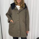 CASACO PIED POULE CAPUZ