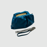 CLUTCH PELE AZUL TURQUESA