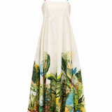 VESTIDO COM RAMAGENS