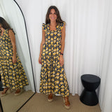 VESTIDO AZUL MARINHO CONCHAS