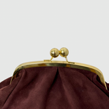 CLUTCH PELE CAMURÇA BORDEAUX