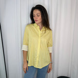 CAMISA AMARELA RISCAS