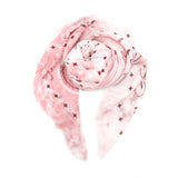 ECHARPE BANDANAS ROSA TIE DYE