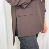 BLAZER CASTANHO RACHAS