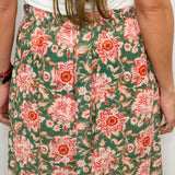 SAIA VERDE ESTAMPADO