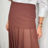 BF - SAIA CHIFFON CAMEL