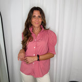 CAMISA GOLA FAVOS ROSA