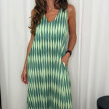 VESTIDO MALHA SEDA VERDE ÁGUA