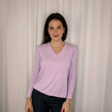 CAMISOLA MALHA LILÁS