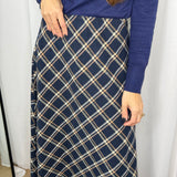 SAIA ESCOCÊS AZUL MARINHO
