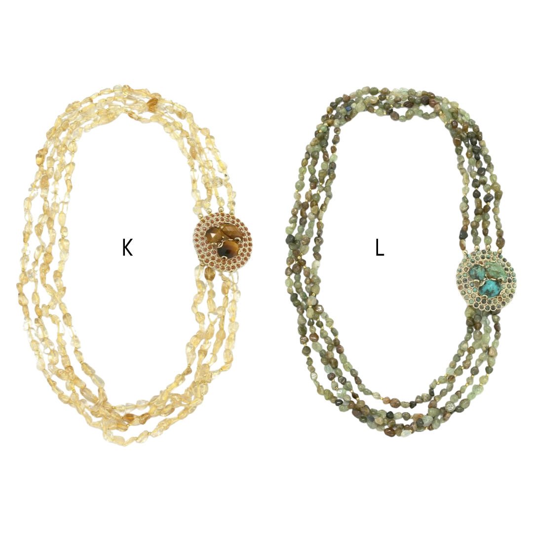 COLARES PEDRAS NATURAIS