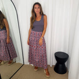 SAIA ESTAMPADA BERINGELA