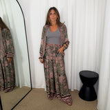 CONJUNTO ESTAMPADO FLORES