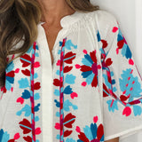 CAMISEIRO BRANCO BORDADOS