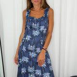 VESTIDO AZUL PALMEIRAS