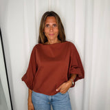TÚNICA ABALONADA TELHA