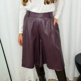 BERMUDAS ECOPELE BORDEAUX