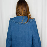 CAMISA JEANS GOLA BABETE