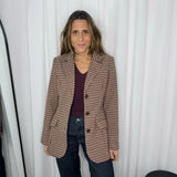 BLAZER FAZENDA ESCOCÊS BORDEAUX