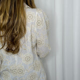 CAMISA BORDADOS CRU