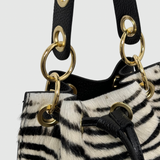 CARTEIRA EM PELE ZEBRA