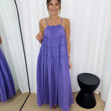 VESTIDO ALÇAS ROXO