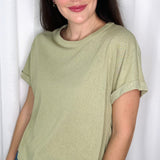 T-SHIRT ALGODÃO VERDE