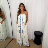 VESTIDO BRANCO COM BORDADOS