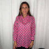 CAMISA ROSA ESTAMPADO