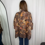 CAMISA MANDARIM ESTAMPADA