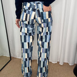 CALÇAS ESTAMPADO GEOMÉTRICO