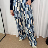 CALÇAS ESTAMPADO GEOMÉTRICO