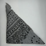 ECHARPE BANDANAS CINZA