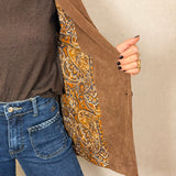 BLAZER BOMBAZINE CAMEL