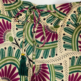 SAIA FLUIDA ESTAMPADA