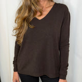 CAMISOLA MALHA CASTANHA