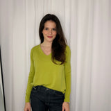 CAMISOLA MALHA VERDE PISTÁCHIO