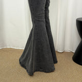 JEANS BOCA SINO CINZA