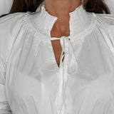 TÚNICA BRANCA RENDA