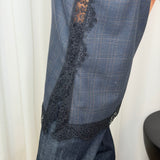 TOP ESCOCÊS COM RENDA