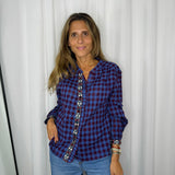TÚNICA VICHY AZUL