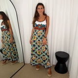 VESTIDO FLUIDO ESTAMPADO