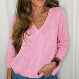 CAMISOLA MALHA ALGODÃO ROSA