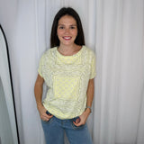 T-SHIRT AMARELO BANDANAS