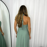 VESTIDO VERDE ÁGUA