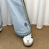 JEANS BORDADOS PALMEIRA