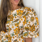 VESTIDO AMARELO FLORES