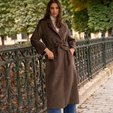 SOBRETUDO CASTANHO HANDMADE