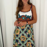 VESTIDO FLUIDO ESTAMPADO